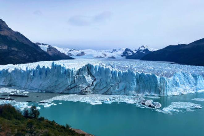 Front of the Perito Moreno Glacier. (Image: Moritz Koch)