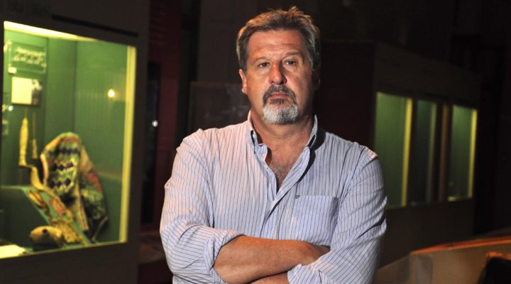 Gustavo Politis, investigador del CONICET. Instituto de Investigaciones Arqueológicas y Paleontológicas del Cuaternario Pampeano. Crédito de la imagen: gentileza del investigador