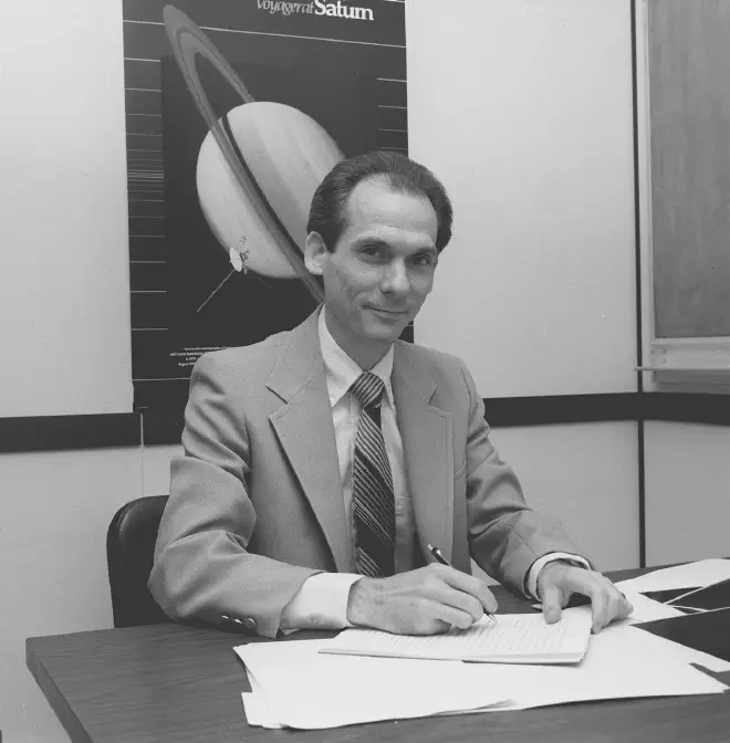 Ed Stone became project scientist for the Voyager mission in 1972, five years before launch, and served in the role for a total of 50 years. During that time, he also served as director of NASA’s Jet Propulsion Laboratory, which manages the Voyager mission for the agency. Credit: NASA/JPL-Caltech